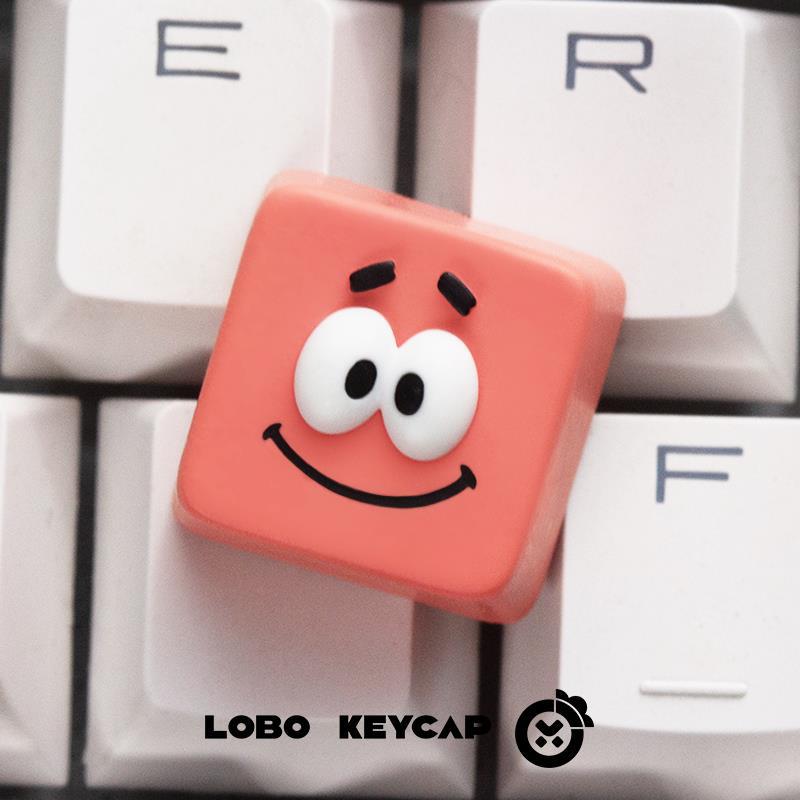 Spongebob~Series Themed Spongebob Squarepants Patrick Star Squidward Personalized Resin Art Keycaps - Image 4